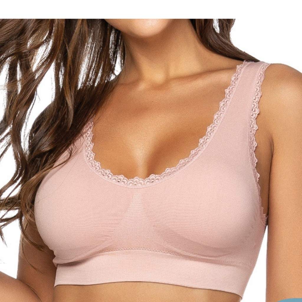 Top Renda Zee Rucci: Conforto Sem Costura!
