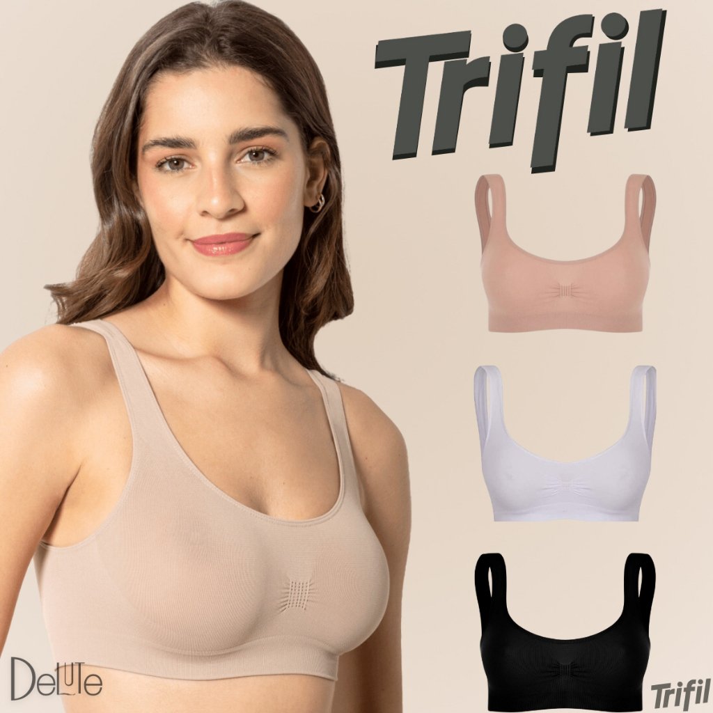 Top Sutia Trifil: Conforto Sem Costura para o Dia a Dia