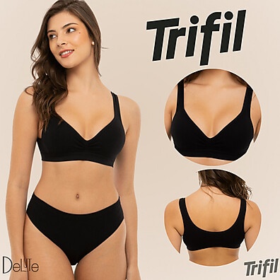Top Sutia Trifil Daily: Conforto Sem Costura!