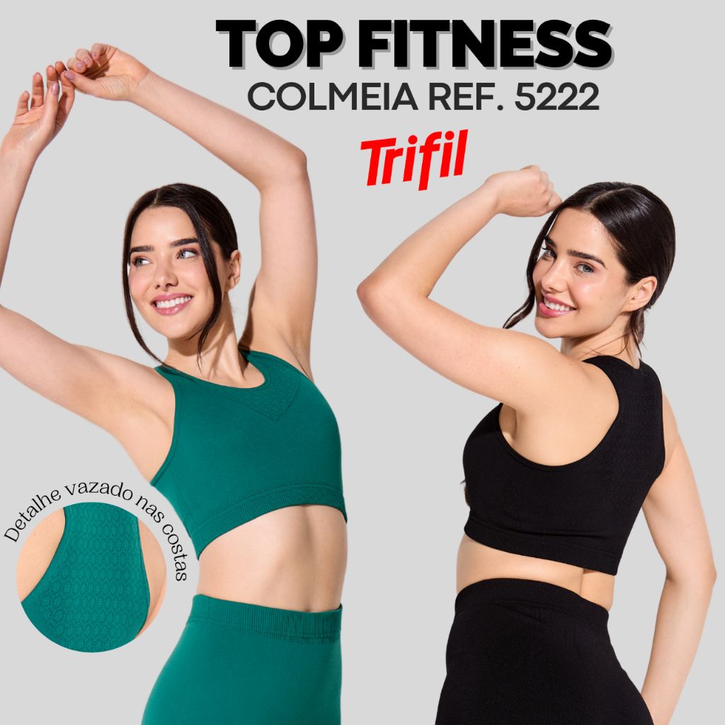 Top Trifil Colmeia: Conforto e Suporte Total!