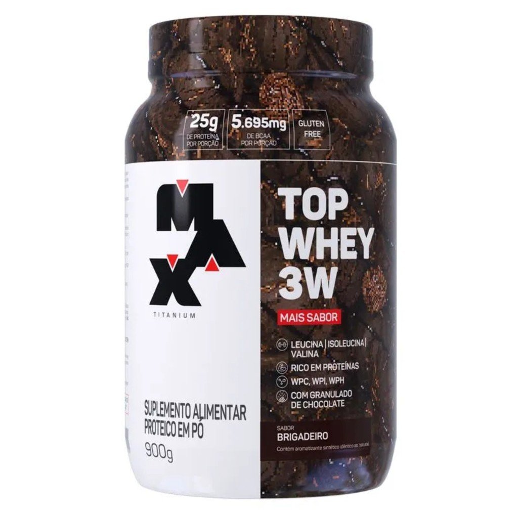 Top Whey 3W Max Titanium: O Segredo da Performance!