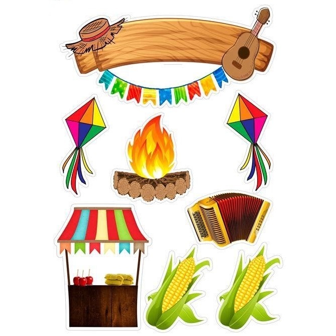 Topo de Bolo Festa Junina Personalizado: Seu Arraiá Inesquecível! 🎉