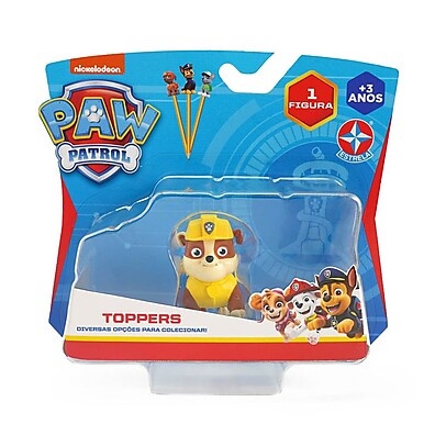 Topper Patrulha Canina Rubble: Colecione e Divirta-se!