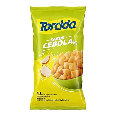 Torcida Cebola 60g: 24 Unidades de Sabor!