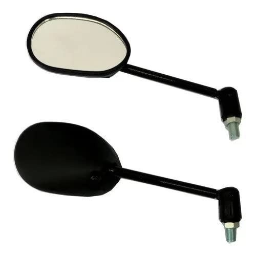 Espelho Retrovisor Articulado Pro Tork Original para Biz 125 e Bros 150 (2009-2014) - Par Preto