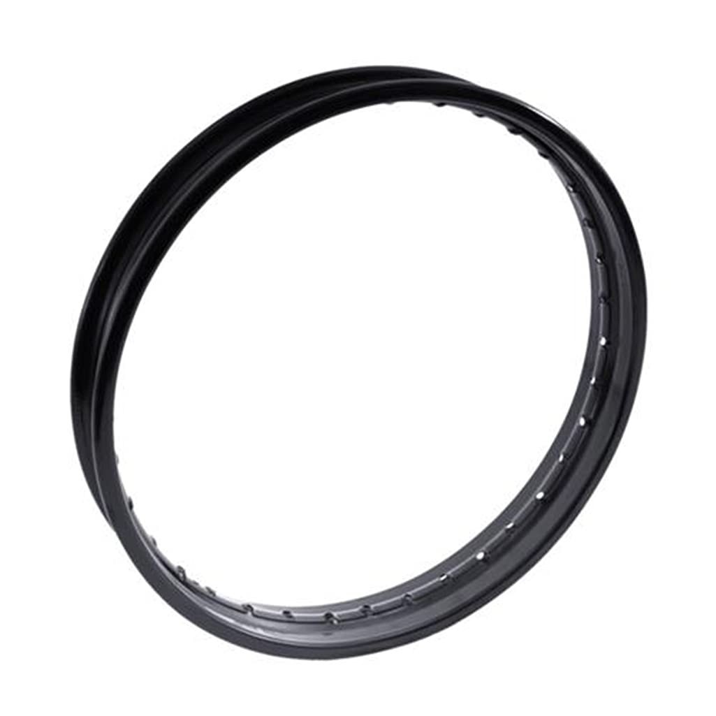 Aro Dianteiro Pro Tork 18x160 Aço Preto para CG, Titan, Fan, Start, YBR, Factor e RD