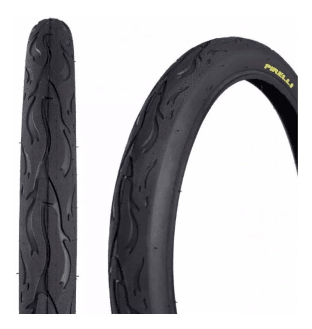 Pneu Aro 20 Tornado Flame 20x2.125 Balão Preto: Aventura e Estilo para Sua Bike!