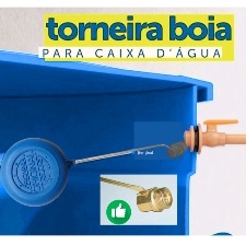 Torneira Boia 3/4" Metal Anticorrosiva – Controle Total da sua Caixa d'Água