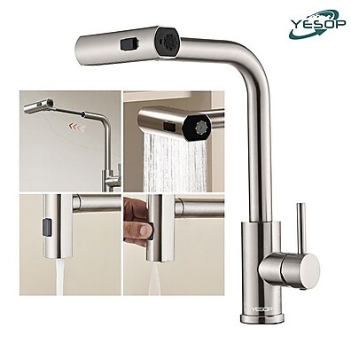 Torneira Cozinha Gourmet: Cascata e Versatilidade