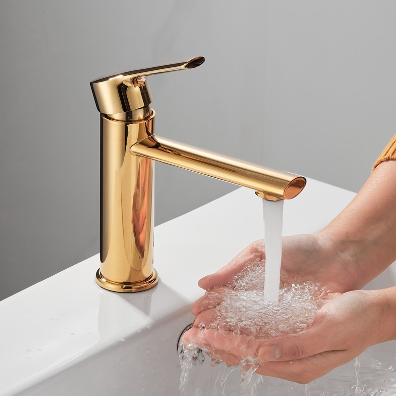 Torneira Dourada Monocomando: Elegância para seu Banheiro