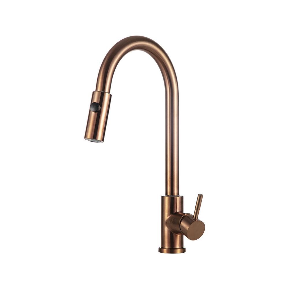 Torneira Gourmet Monocomando Dourado Rose: Design e Praticidade