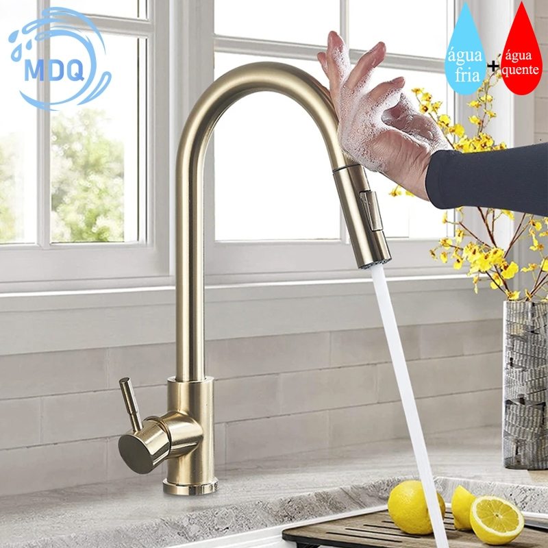 Torneira Sensor Cozinha Gourmet Inox: Prática e Elegante