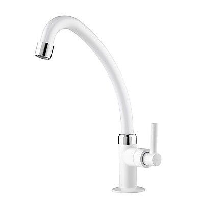 Torneira Víqua Lagune Branca – Bica Móvel e Design Moderno