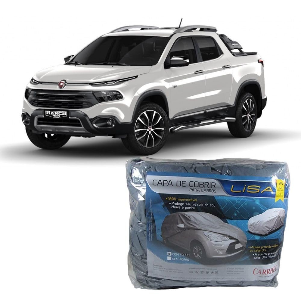 Capa Protetora Fiat Toro Impermeável Forrada - Proteção Premium XG302