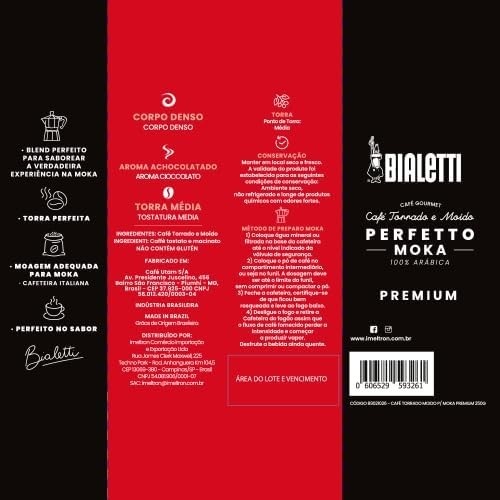 Bialetti Café Torrado Moído Para Moka Napoli 250G