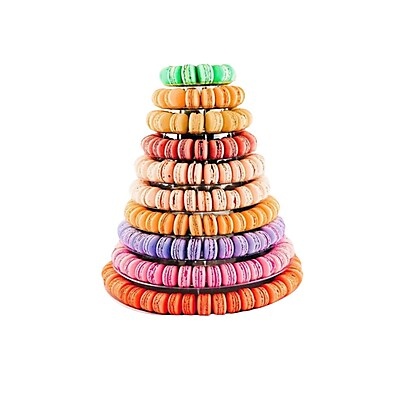 Torre para Macarons 10 Pisos San Felipo: Elegância em Camadas