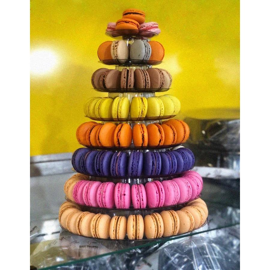 Torre para Macarons: 8 Pisos de Elegância!