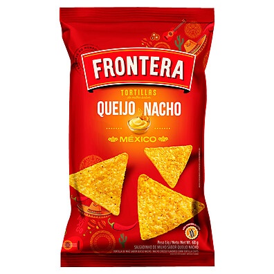 Tortillas Frontera Queijo Nacho: Sabor Mexicano!