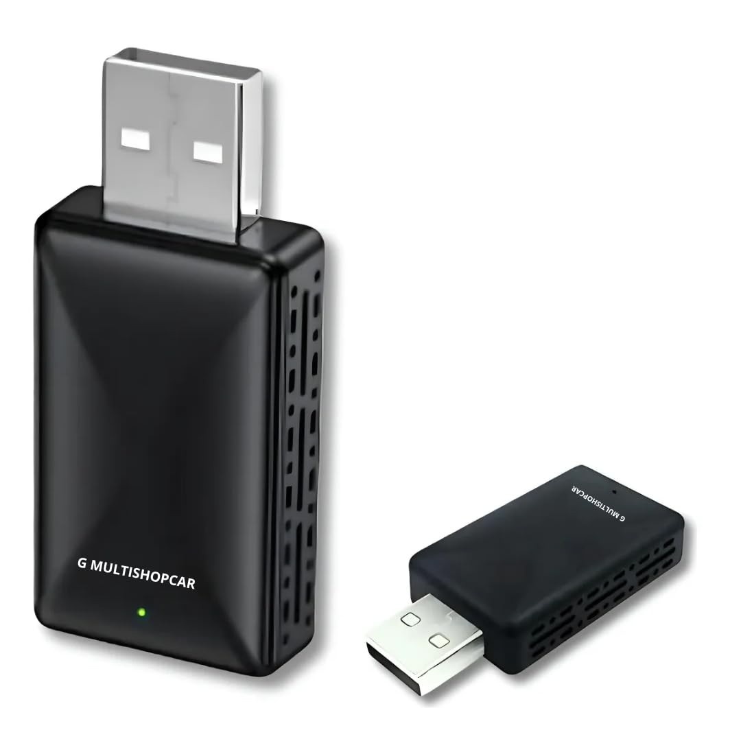 Adaptador CarPlay Android Auto Wireless Automático: Conectividade Total no Seu Carro!
