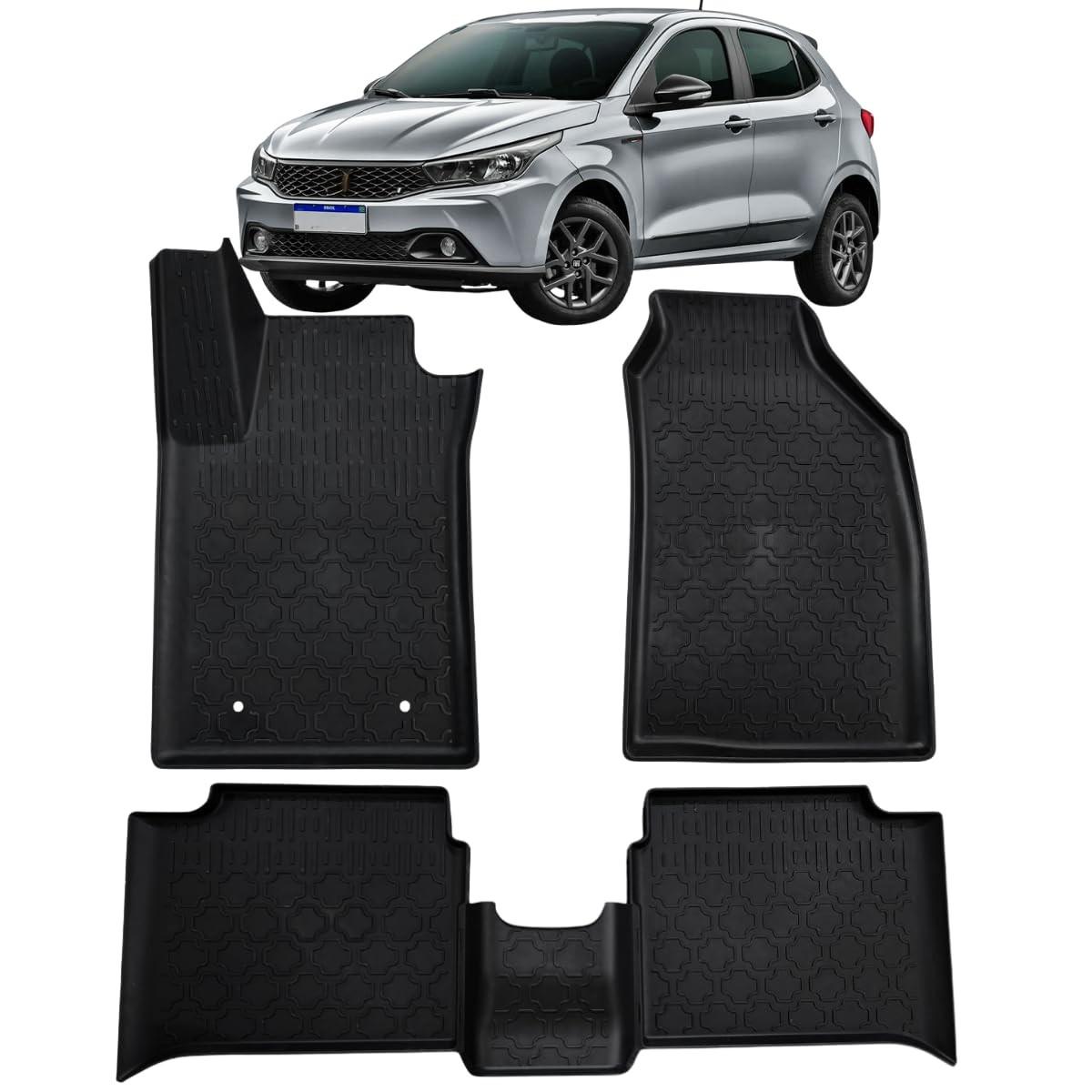 Tapete Bandeja Borracha Fiat Argo 2017-2025: Proteção Total e Design Moderno
