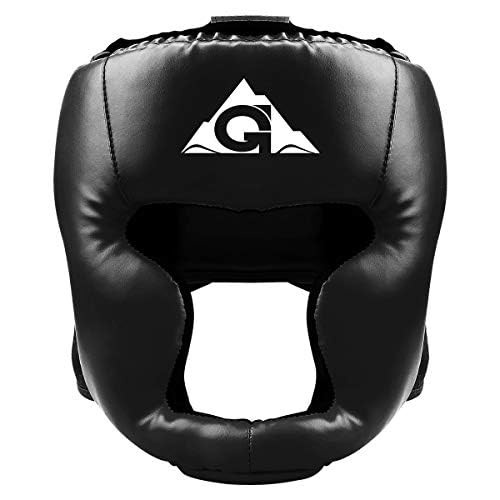 Capacete de Boxe GROOFOO: Proteção Total para Crianças e Adultos | Kickboxing, MMA, Muay Thai