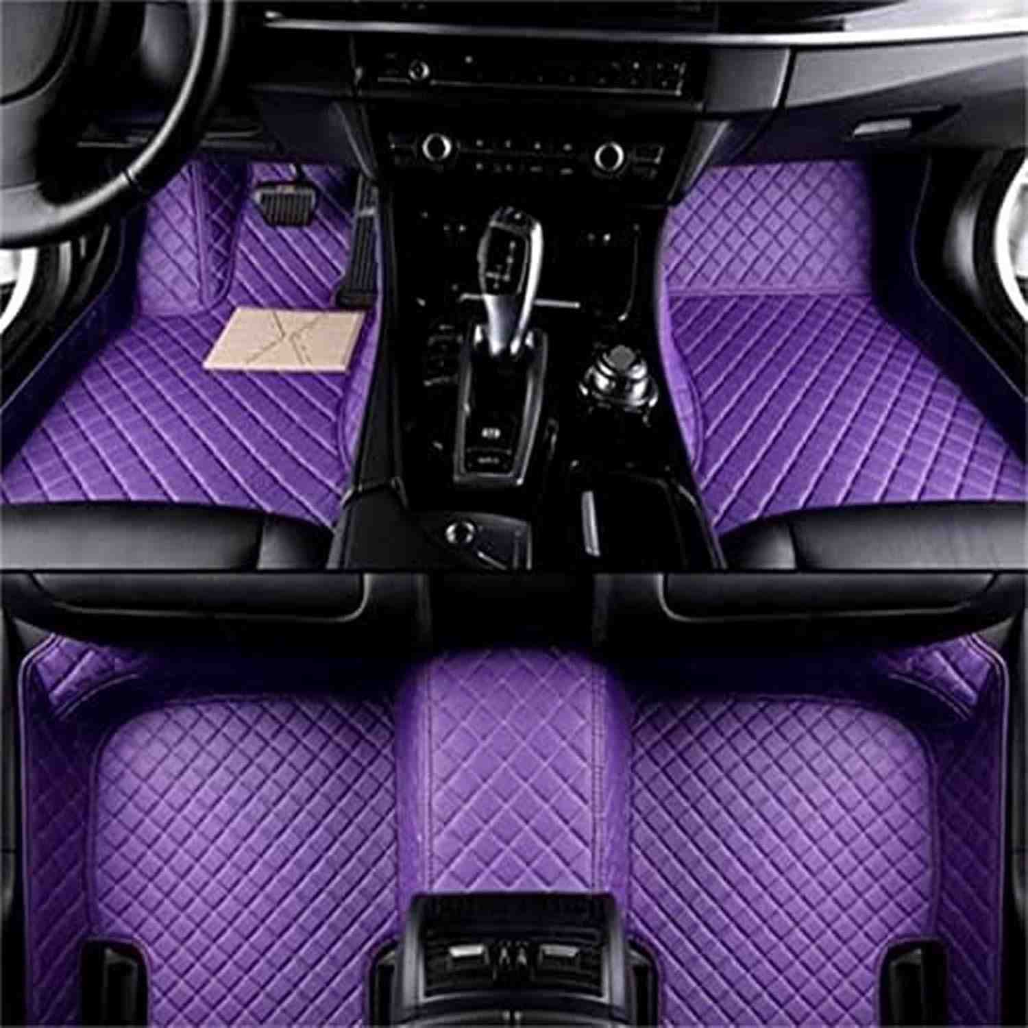 Tapetes Personalizados para Carro: Proteção Total e Estilo Luxuoso em Roxo