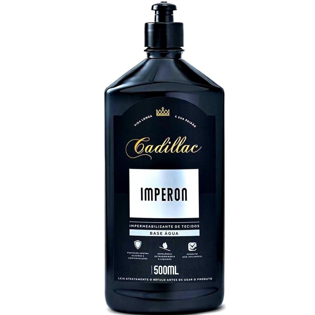 Impermeabilizante Imperon Cadillac 500ml: Proteção Total para Sofás, Bancos e Estofados