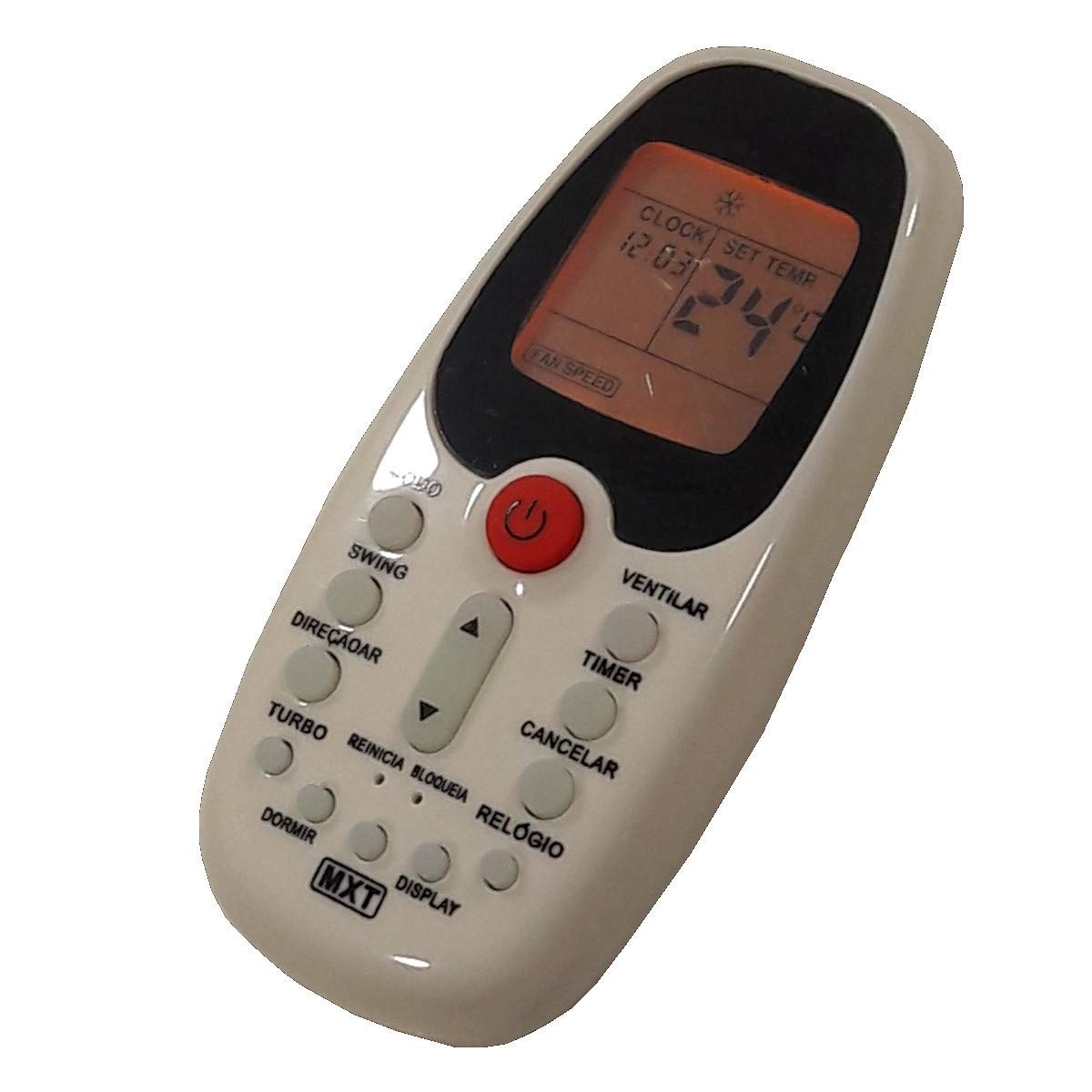 Controle Remoto MXT 01308 para AR Condicionado Midea Estilo - Compatibilidade Total e Conveniência