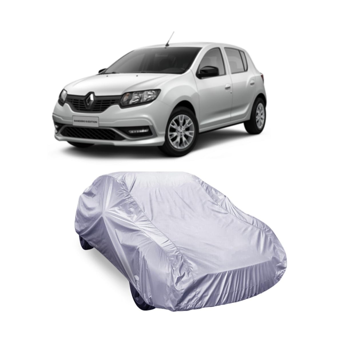 Capa Impermeável Premium para Renault Sandero: Proteção Total contra Sol, Chuva e Poeira