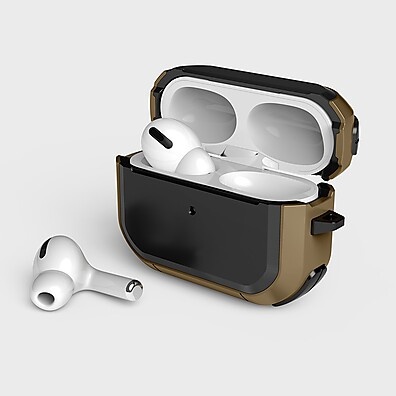 Estojo Antiqueda TPU com Chaveiro para AirPods 3/2/1 – Proteção Total