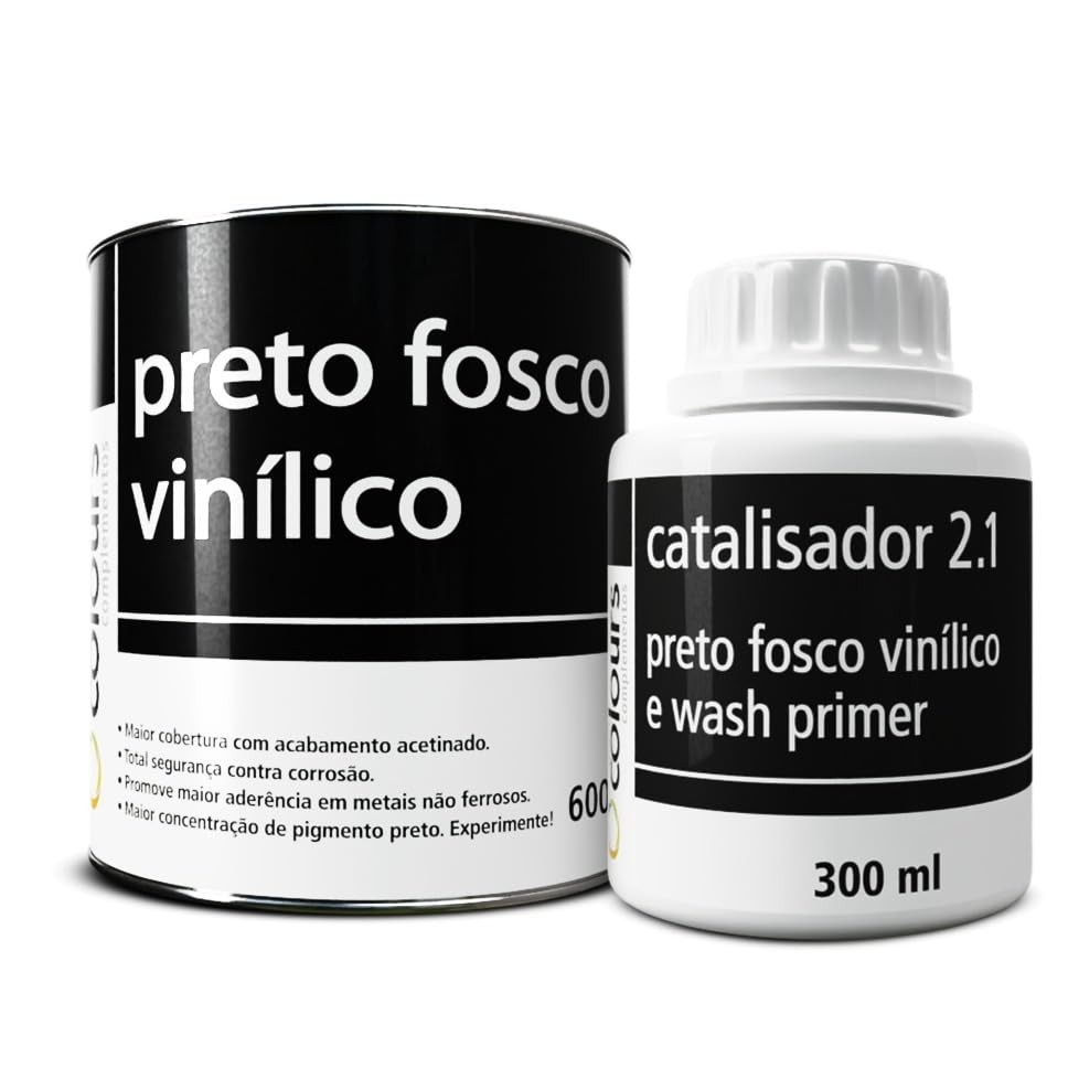 Maxi Rubber 600ml Preto Fosco Vinílico com Catalisador – Proteção Total Contra Corrosão