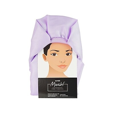 Touca de Cetim Anti Frizz: Cabelos Lindos ao Acordar!
