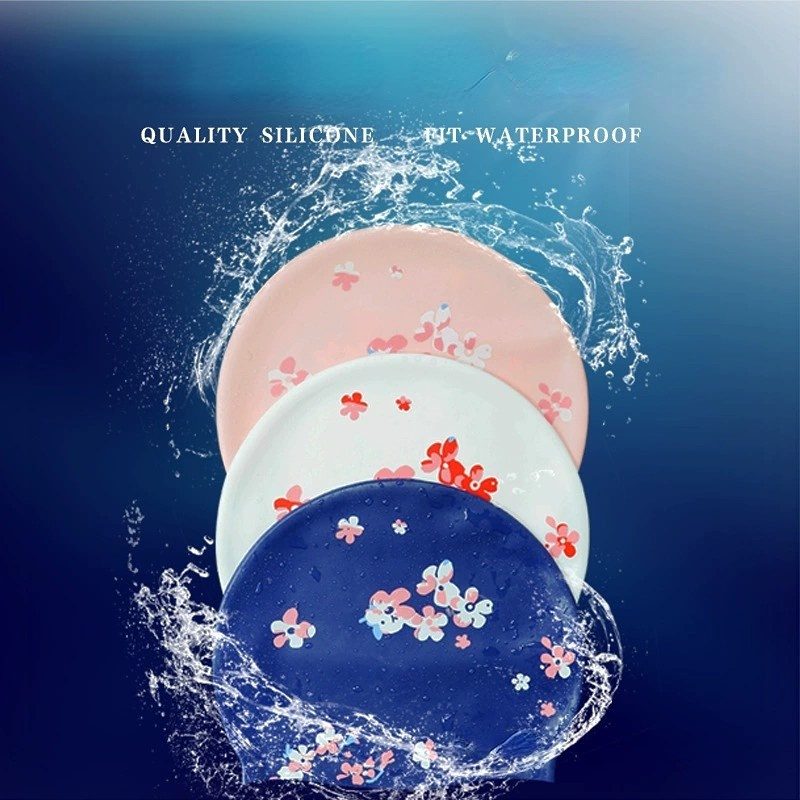 Touca de Silicone: Estilo e Proteção na Piscina!
