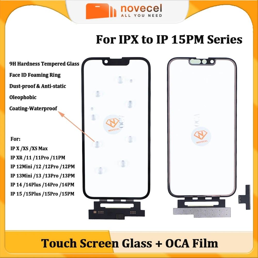 Touchscreen iPhone: Vidro + OCA - Reparo Fácil