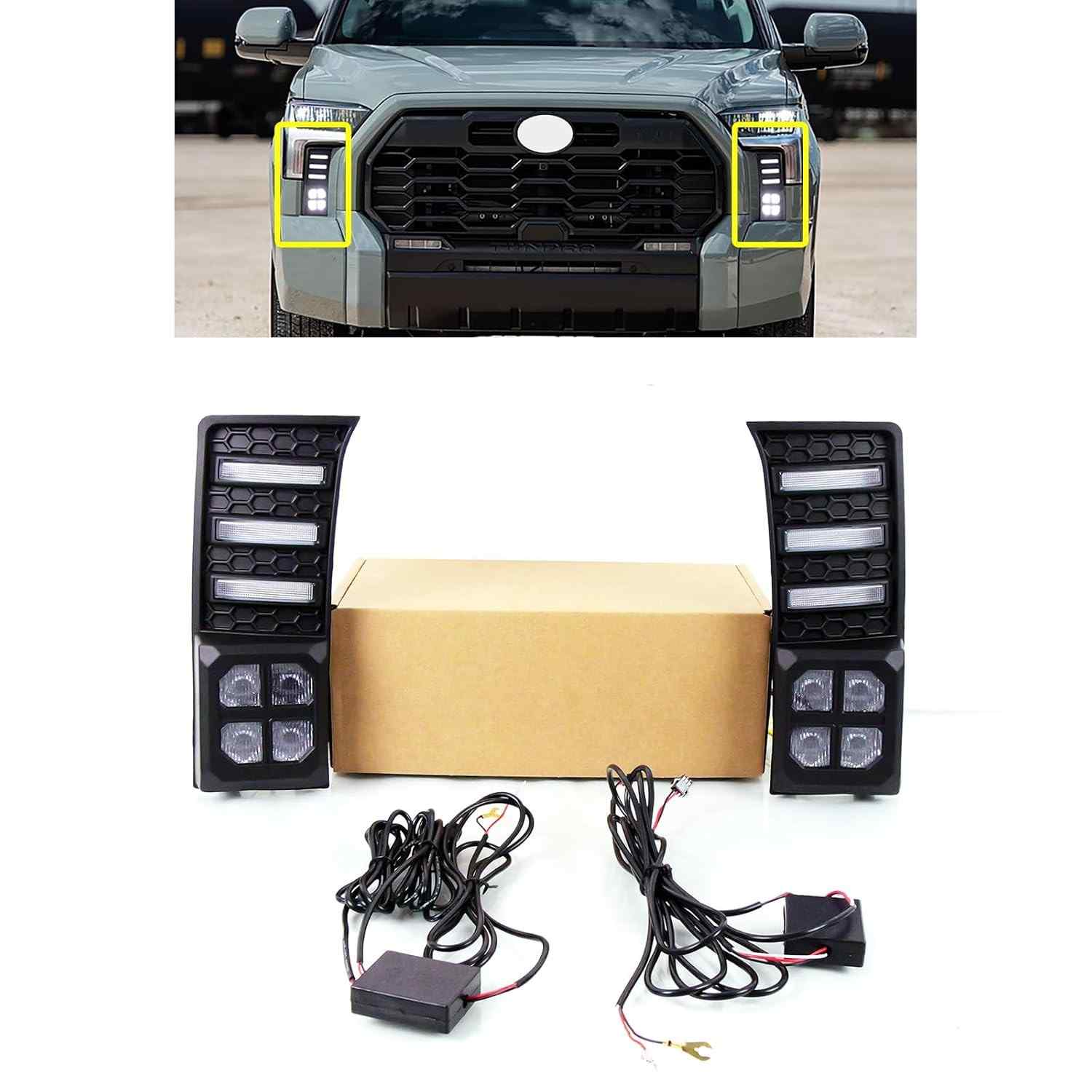 Luz de Neblina LED Premium para Toyota Tundra 2022-2024: Visibilidade e Estilo Inigualáveis