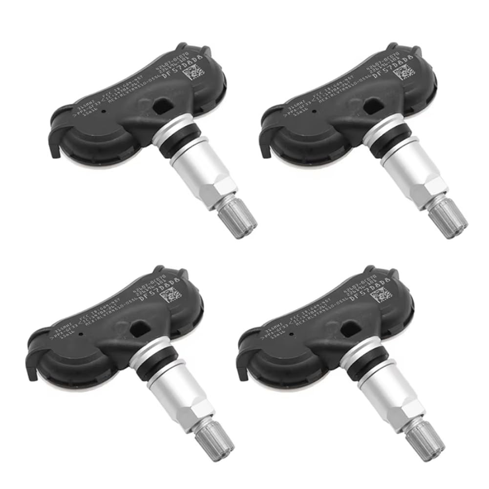 4PCS 315MHZ TPMS Sensor De Pressão Dos Pneus Para Toyota Sequoia Sienna Tundra 42607-0C070 42607-0C050 52933-2F000