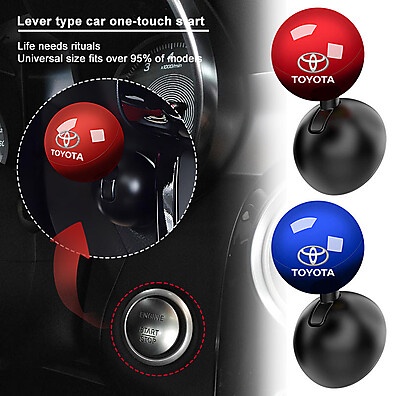 Botão Start Stop com Capa Protetora para Toyota