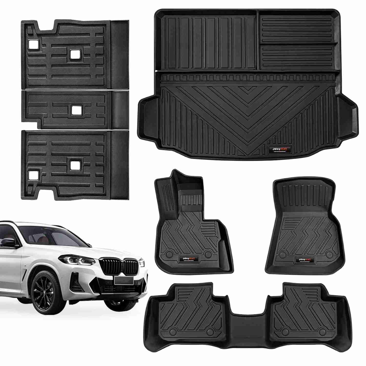 Tapetes Personalizados TPE para BMW X3 G01 (2018-2024): Proteção Total para Todos os Climas!