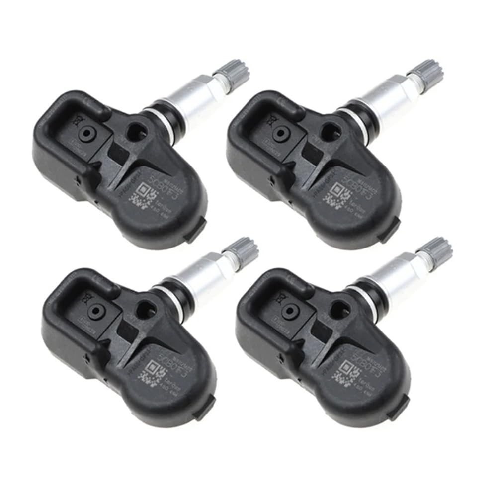 Sensor TPMS 4 Peças para Lexus ES350, Toyota Corolla, RAV4, Yaris, Camry - Monitore a Pressão dos Pneus com Segurança e Eficiência (42607-33021)