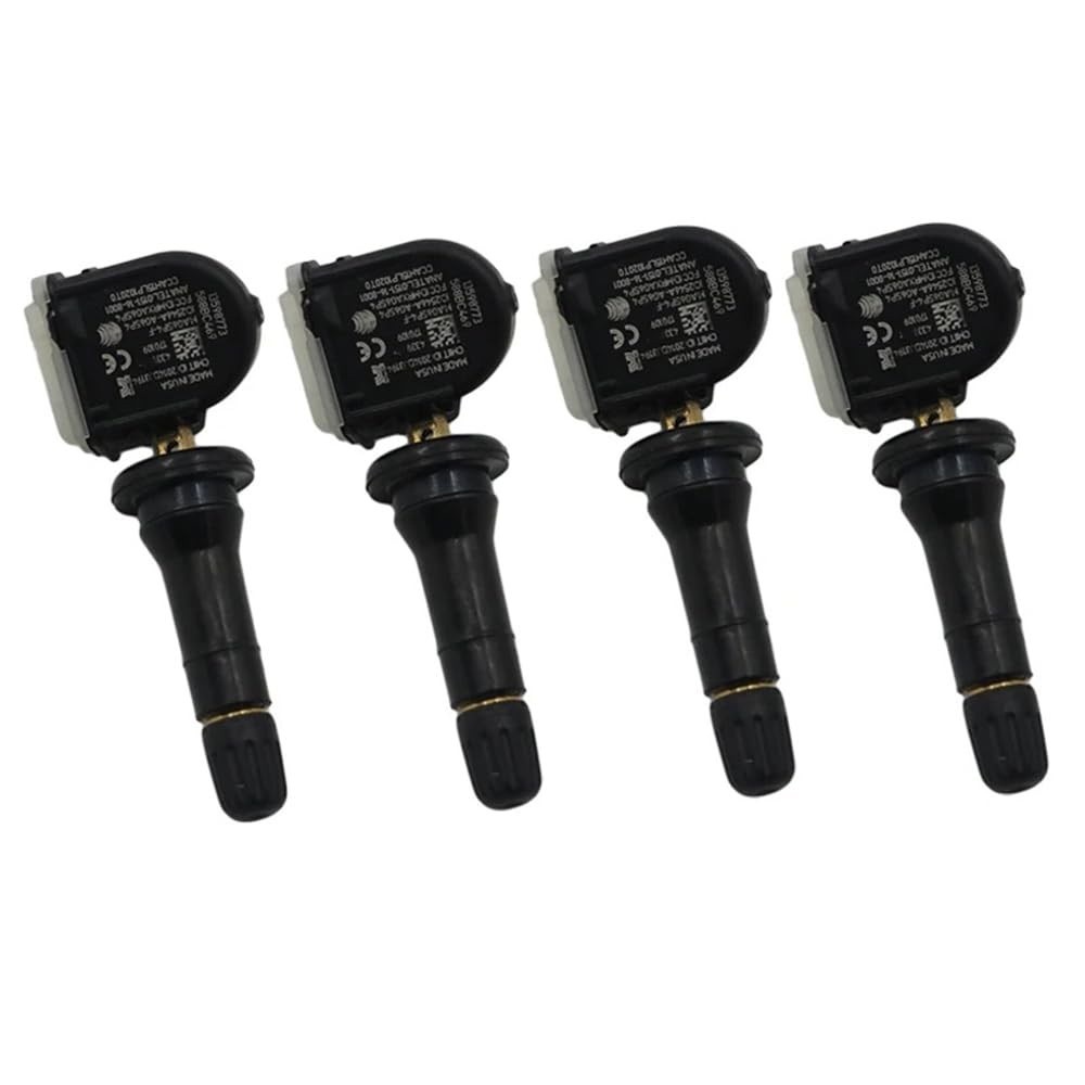 Sensor de Pressão de Pneu TPMS 13598773 para Cadillac XT5 CT6 SRX e Opel Antara Ampera-e Bolt Karl Mokka (4 Peças)