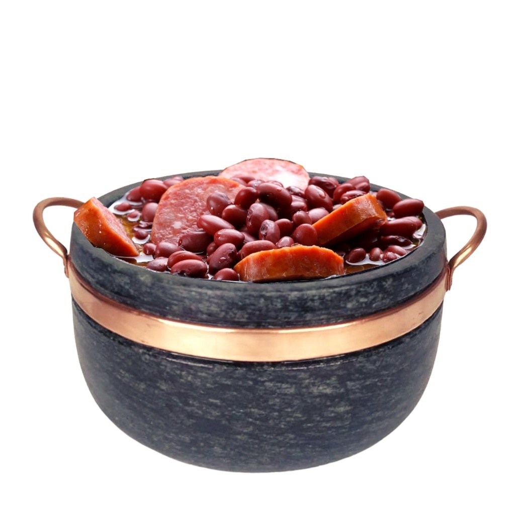 Jogo de Panelas de Pedra Sabão: Sabor & Tradição