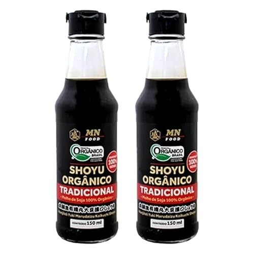 Kit 2X: Shoyu Orgânico Tradicional MN Food 150 ml