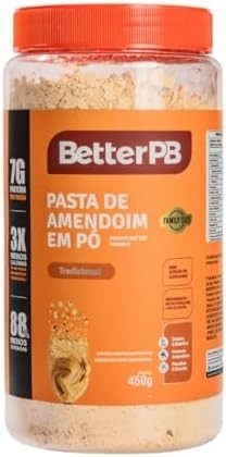 Pasta de Amendoim em Pó Tradicional - BetterPB - 450g