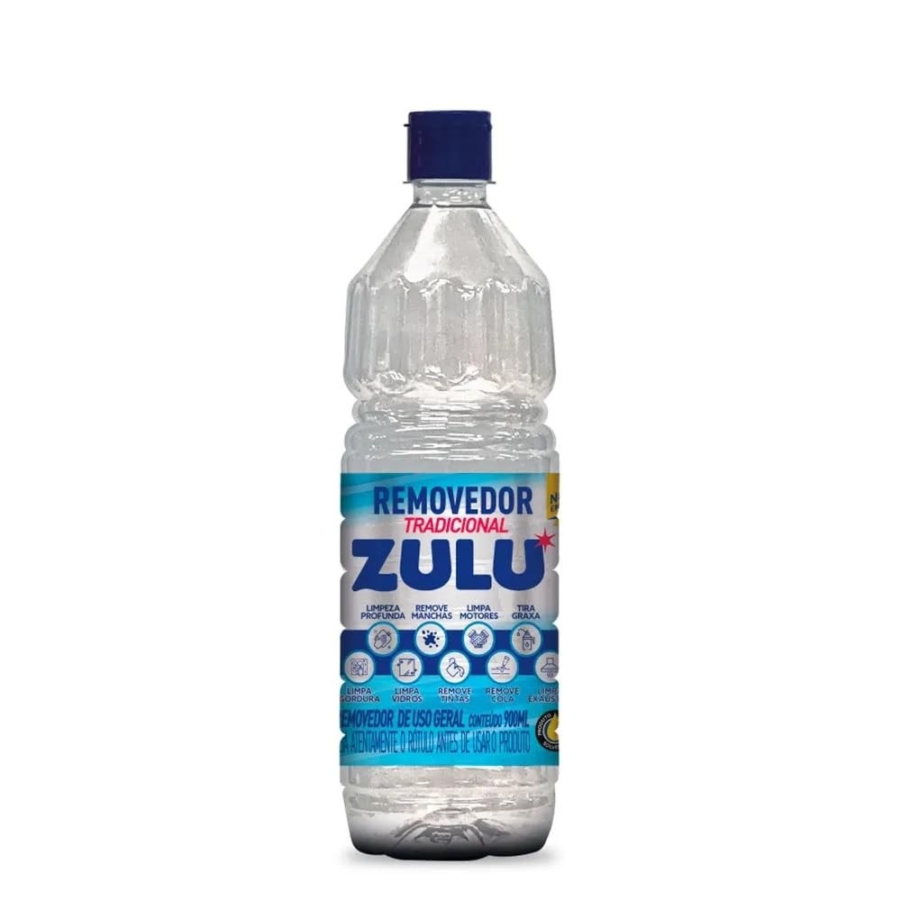 Zulu Removedor Tradicional 900ml - Limpeza Profunda e Versátil para Casa e Trabalho