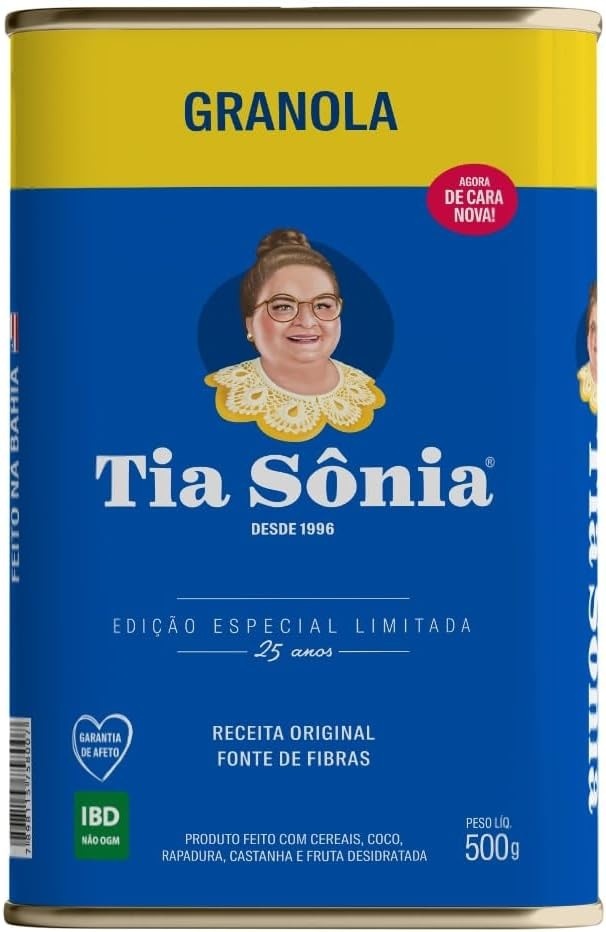 GRANOLA TRADICIONAL LATA 500G