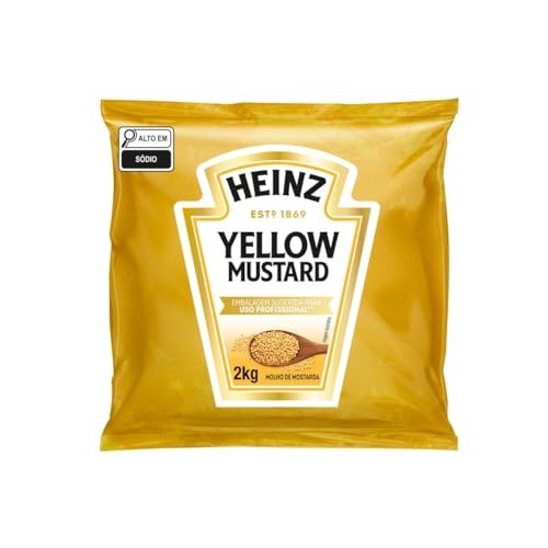 Heinz Mostarda Sache Tradicional, 2KG - Tamanho Grande