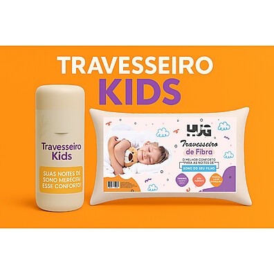 Travesseiro Infantil Antialérgico: Sono Tranquilo!