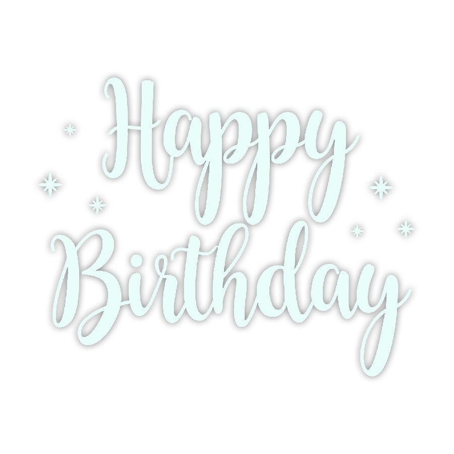 Transfer Balão Happy Birthday: Decore com Estilo!
