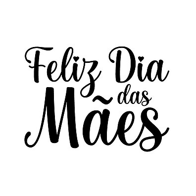 Transfer Lettering Dia das Mães - Rizzo Balões