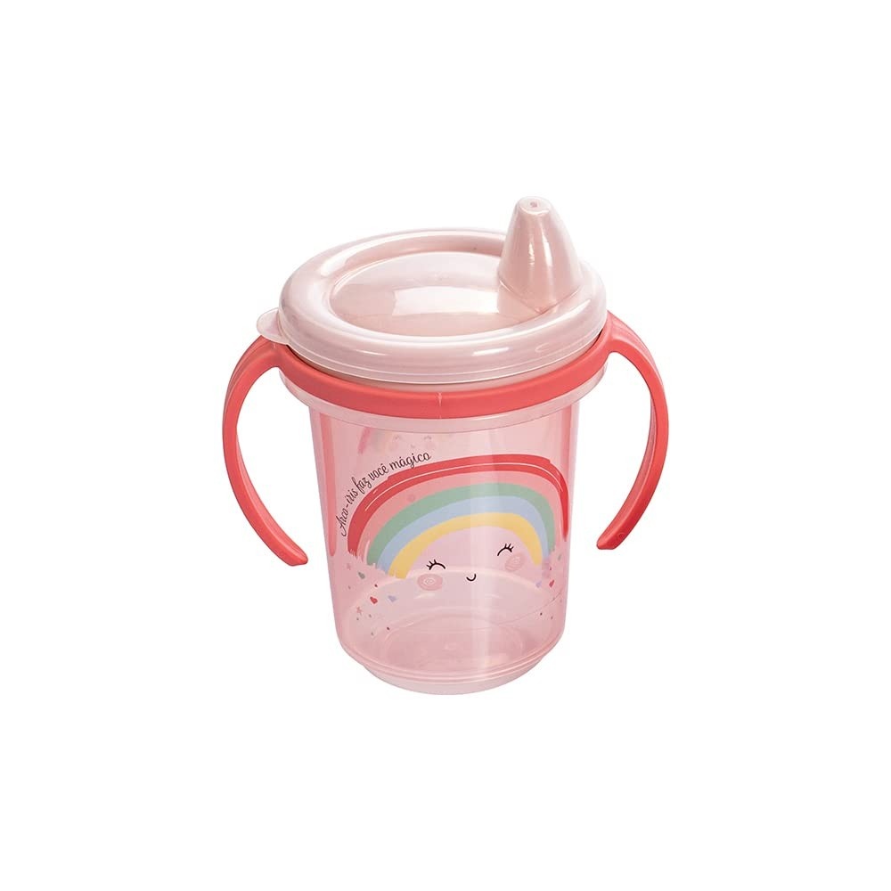 Caneca de Transição 330ml Baby Princess - Segura, Leve e Sem BPA